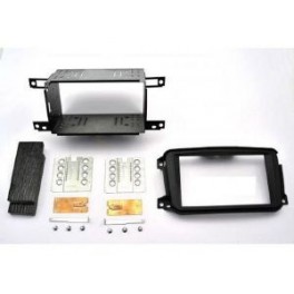 Kit integration 2 DIN SMART FOR TWO 2010- NOIR