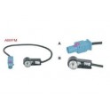 ADAPTATEUR POUR ANTENNE BMW CITROEN OPEL PEUGEOT VOLKSWAGEN ISO