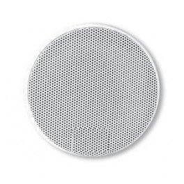 GRILLE HAUT-PARLEUR UNIVERSELLE D100 RONDE EN BLANC LA PIECE