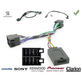 COMMANDE VOLANT Peugeot 207 2006-2008 FAKRA - Pour SONY complet avec interface specifique