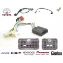 COMMANDE VOLANT TOYOTA VERSO-S 2011- - Pour SONY complet avec interface specifique