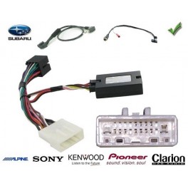 COMMANDE VOLANT Subaru XV 2010- avec touches de telephone - Pour SONY complet avec interface specifique