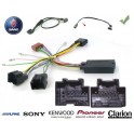 COMMANDE VOLANT Saab 9-3 2002 - Pour Pioneer complet avec interface specifique