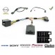 COMMANDE VOLANT Opel Astra H 2004-2010 FAKRA - Pour SONY complet avec interface specifique