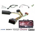 COMMANDE VOLANT JAGUAR X-TYPE 2001- - Pour SONY complet avec interface specifique