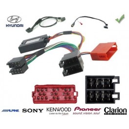 COMMANDE VOLANT Hyundai Tucson - Pour Pioneer complet avec interface specifique