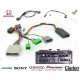 COMMANDE VOLANT HONDA JAZZ 2009- (sauf 1.3 DSI) - Pour Pioneer complet avec interface specifique