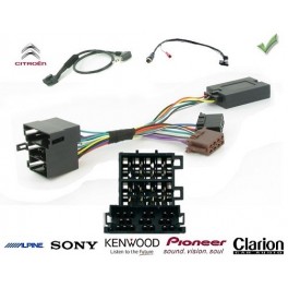 COMMANDE VOLANT CITROEN C-ZERO 2011- - Pour SONY complet avec interface specifique