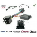 COMMANDE VOLANT Audi TT 2006- - Pour Pioneer complet avec interface specifique