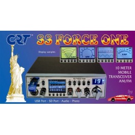 CB CRT SS-FORCE-ONE AM / FM 3 positions (1 / 4 / 10W