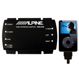 Alpine KCE-415I Boîtier interface pour i-Pod Vidéo pour autoradios Ai -NET et st