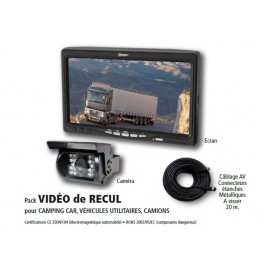 Beeper RWEC99X pour reculer sur grand écran KIT CAMERA DE RECUL