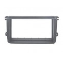 FACADE AUTORADIO DOUBLE DIN VOLKSWAGEN GOLF 6 2008- GRIS