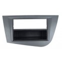 FACADE AUTORADIO SEAT LEON 2005- ARGENT