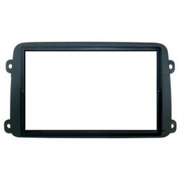 FACADE AUTORADIO DOUBLE DIN VOLKSWAGEN TOURAN 2005- NOIR