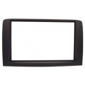 FACADE AUTORADIO DOUBLE DIN FIAT IDEA 2005- NOIR