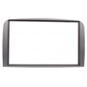 FACADE AUTORADIO DOUBLE DIN ALFAROMEO 147 2005- GT GRIS CLAIR