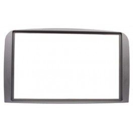 FACADE AUTORADIO DOUBLE DIN ALFAROMEO 147 2005- GT GRIS CLAIR