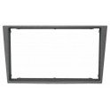 FACADE AUTORADIO DOUBLE DIN OPEL ZAFIRA 2005-2012 NOIR LONDON SMOKE