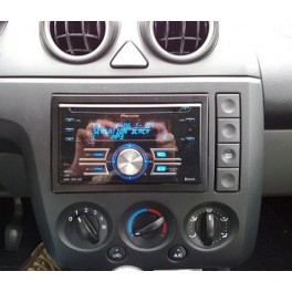 FACADE AUTORADIO DOUBLE DIN FORD FIESTA 2002-2005