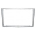 FACADE AUTORADIO DOUBLE DIN OPEL ZAFIRA 2005-2012 ARGENT MAT