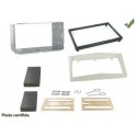 Kit integration 2 DIN OPEL CORSA 2011- BLANC PERLE