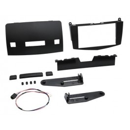 Kit integration 2 DIN MERCEDES CLASSE C 2007-2011 (W204) modele avec sieges chauffants